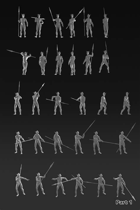 3d fighting poses standing 3d pack 3d model cgtrader