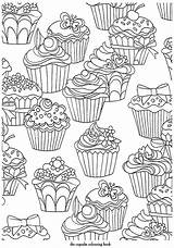 Coloring Pages Adult Printable Book Sheets Mandala Kids Cupcake Butterflies Spring Flowers Print sketch template