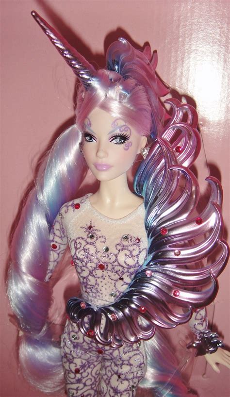 unicorn goddess barbie    doll   ench flickr