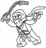Lego Ninjago Coloring Zx Kai Pages Getcolorings Colorin sketch template