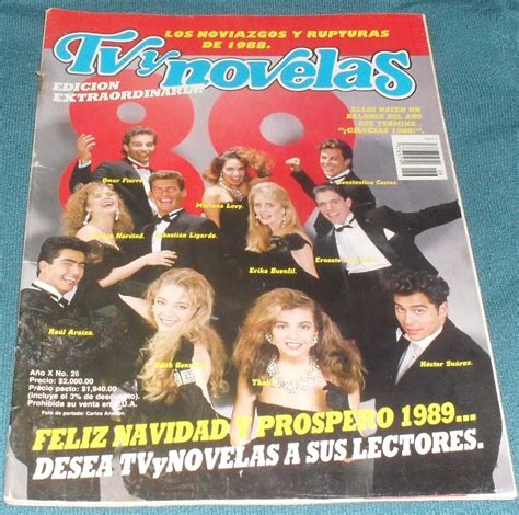 Revista Tv Y Novelas Thalia Lucia Mendez Enmanuel S 30