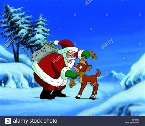 Santa Clause And Rudolph Rudolph The Red Nosed Reindeer The