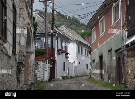 historische gold bergbaustadt rosia montana rumaenien transylvanien stock photo alamy