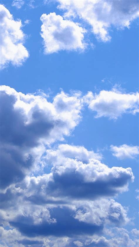 partly cloudy clouds nature sky weather hd phone wallpaper peakpx