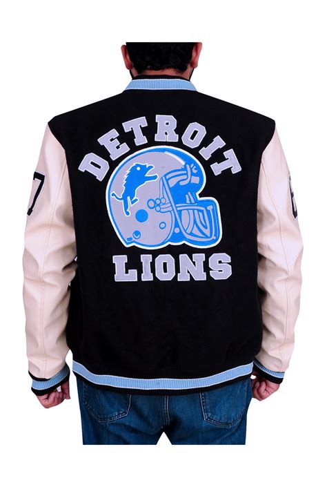 detroit lions letterman varsity jacket skinoutfits