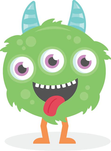 cute monster images    clipartmag