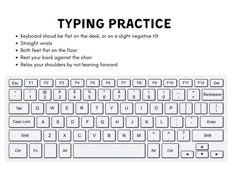 printable typing worksheets printable templates