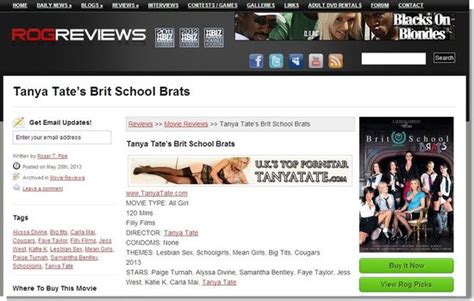 stellar review for tanya tate s brit school brats on