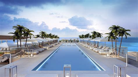 wallpaper miami south beach hotel pool sunbed water palm sky sea ocean water travel