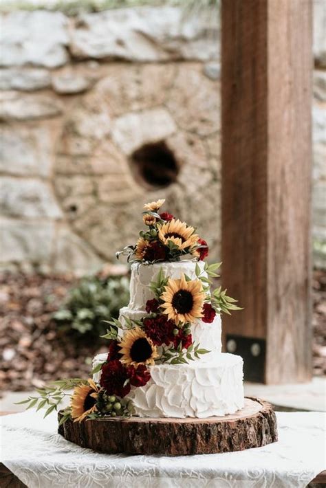 pretty  bright sunflower wedding ideas page