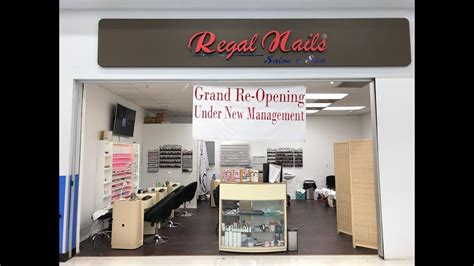 regal nails salon spa  grand opening youtube
