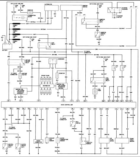 nissan pickup starter wiring diagram wiring diagram  schematic