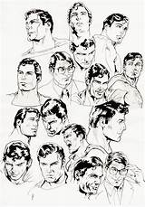 Christopher Reeve Clark Superman Kent Room Nacho Castro Illustrations Reeves Rob sketch template