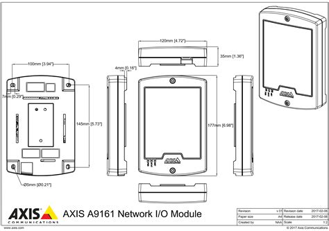axis  network io relay module