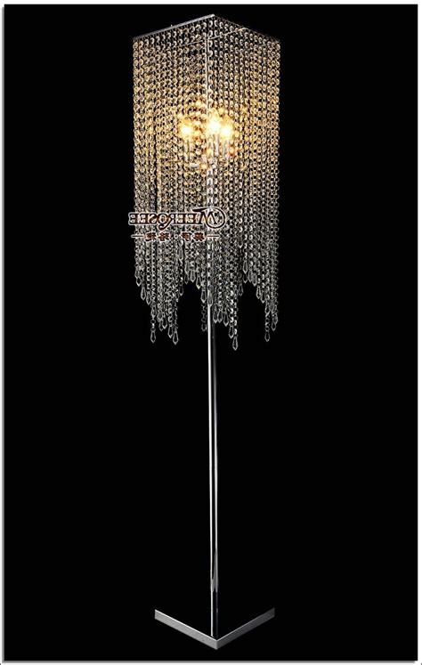 crystal chandelier standing lamps