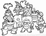 Coloring Mario Pages Brothers Printable Super Clipart Characters Library sketch template