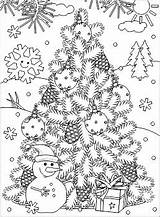 Weihnachtsbaum Weihnachten Geschenken Malvorlagen sketch template