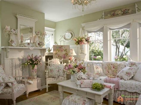 shabby chic ideas  living rooms png