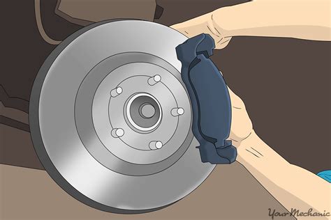 change front brake pads yourmechanic advice