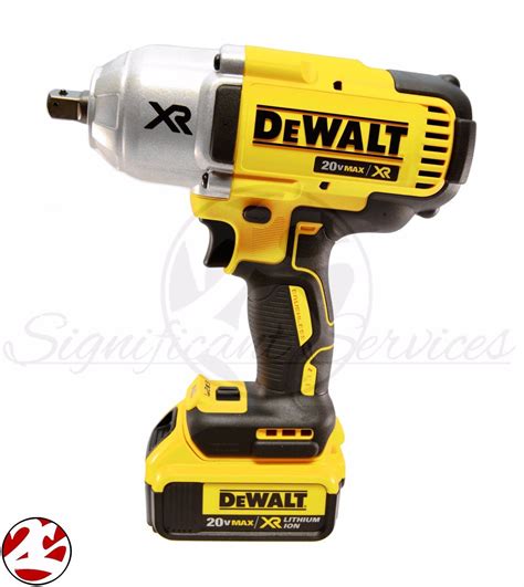dewalt dcf  max cordless li ion  impact wrench  battery ebay