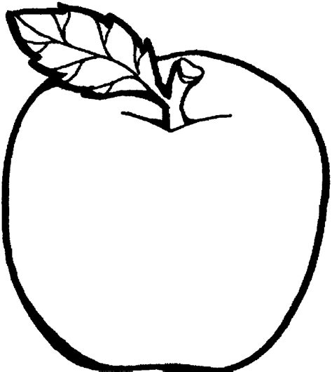 apple coloring pages    print
