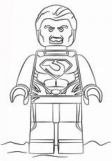 Klocki Colorear Legoman Acciaio Capitan Supereroi Uomo Disegno Kolorowanka Heros Stali Stampare Człowiek Drukuj sketch template