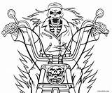 Ghost Rider Coloring Pages Printable Call Ghosts Duty Kids Halloween Sheets Cool2bkids Develop Skills Important Many Help Color Print Getcolorings sketch template