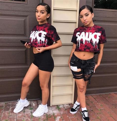 Pin By Destiny On Baddie Matching Outfits Best Friend