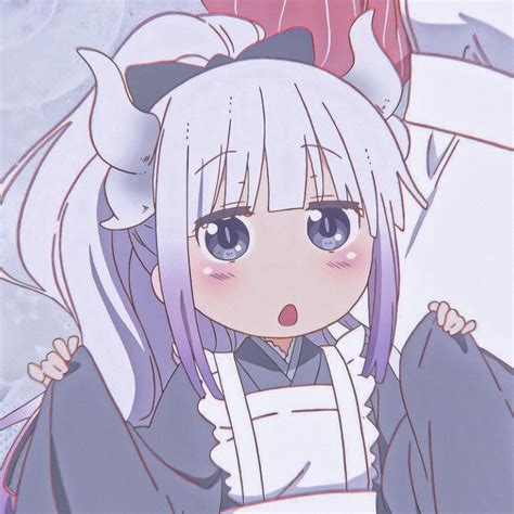 anime maid dragon icon  kobayashis dragon maid