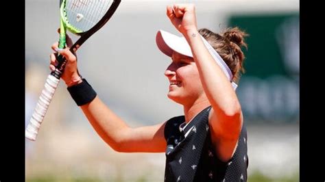 the latest czech teen vondrousova into french quarterfinals