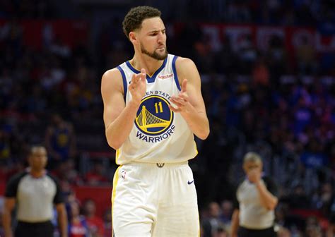 klay thompson news warriors fear star suffered  achilles injury