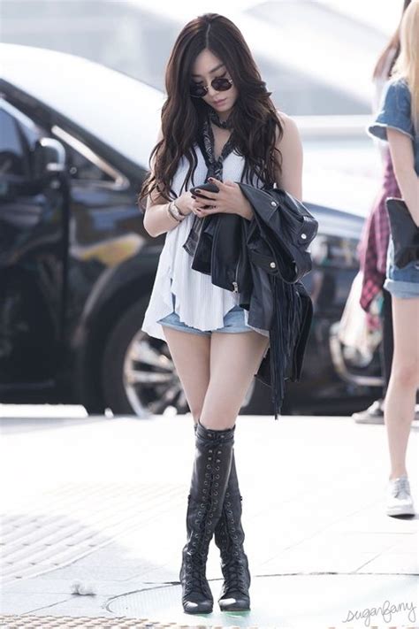 Snsd Tiffany Airport Fashion Official Korean Fashion 공항패션 패션 소녀시대