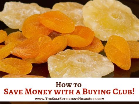 save money   buying club   sufficient homeacre