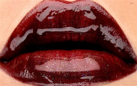 glossy red lips wallpaper photography wallpapers