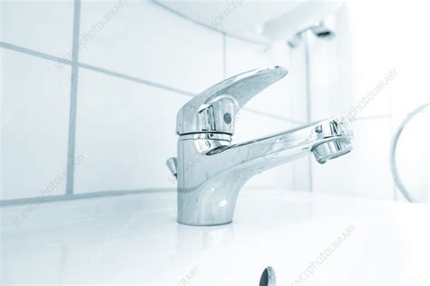 mixer tap stock image  science photo library