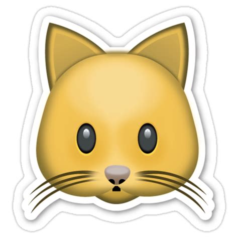 cat emoji stickers  thomas sharp redbubble