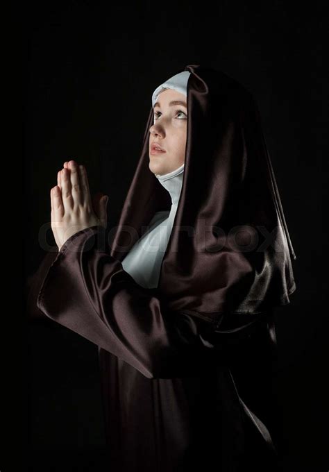 catholic nun stock image colourbox