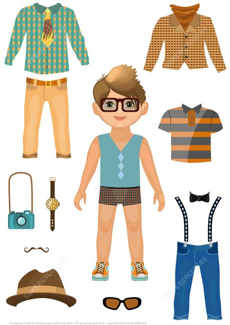 printable paper dolls  clothes  printable paper doll