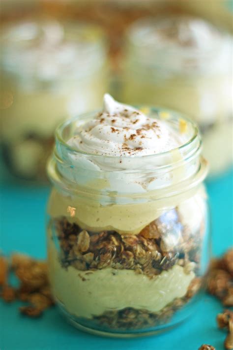 Dairy Free Pumpkin Cheesecake Mousse Parfait