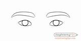 Expressions Eyebrows Easydrawingtips sketch template