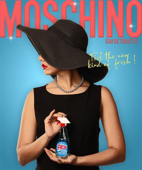 Advertising For Moschino S Perfume Fresh On Behance