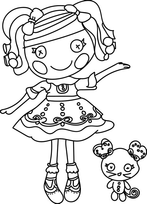lalaloopsy coloring pages  coloring pages  kids