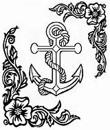 Coloring Pages Anchor Adult Book Adults Printable Colouring Color Stencils Print sketch template