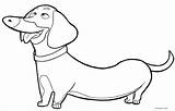Coloring Pages Chow Getcolorings Dachshund Printable sketch template
