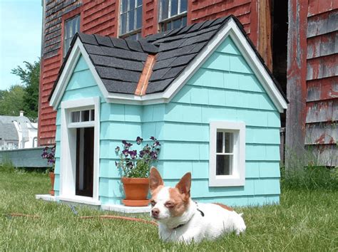 cool dog houses   furry friend housely
