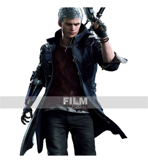 devil may cry 5 nero leather jacket