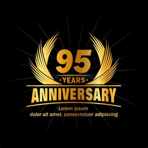 years anniversary elegant anniversary design  years logo