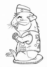 Scout Coloring Girl Pages Cookie Pig Guinea Gerbil Scouts Printable Brownie Drawing Clipart Daisy Kids Cookies Color Hamster Book Drawings sketch template