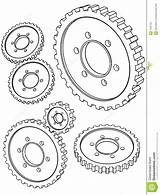 Steampunk Gear Coloring Gears Pages Google Drawing Search sketch template