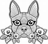 Bulldog Colouring Colorear Bestcoloringpagesforkids Adultes Psy Reduction Moins Meilleur Coloriages Chiens Markers Crayons Paints Coloringpages sketch template